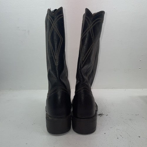 New Women’s Black Texas Brand Cowboy Boots. 8911 10. 15-145