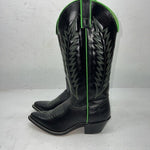 New Women’s Black Kenny Rodger’s Cowboy Boots. 40314 6 M. 20-74