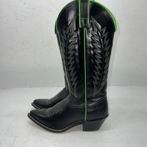 New Women’s Black Kenny Rodger’s Cowboy Boots. 40314 6 M. 20-74