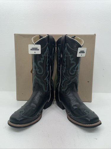 New Women’s Black Smoky Mountain Cowboy Boots. 6343 8. 16-16