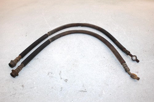 92 Kawasaki Bayou 300 4x4 Oem Front Brake Hose Soft Line Pair 43095-1087 AK12