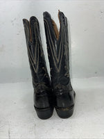 New Women’s Black Texas Brand Cowboy Boots. 72 6.5 6 1/2 C. 18-109