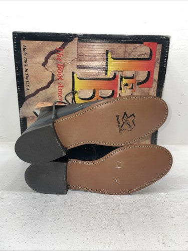 New Women’s Gray Lace Up Texas Brand Cowboy Boots. 4442 9 M. 15-25