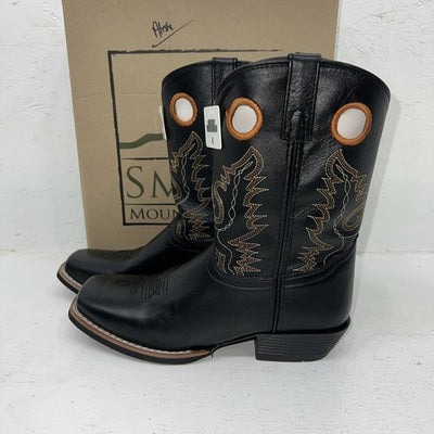 New Women’s Black Smoky Mountain Cowboy Boots. 3242 Y 6 R. 20-70