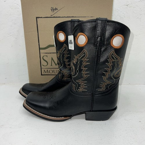 New Women’s Black Smoky Mountain Cowboy Boots. 3242 Y 6 R. 20-70