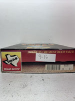 New Men’s Black Texas Brand Cowboy Boots. 5100 11 D. 9-16