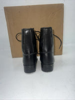 New Children’s Black Lace Up Bronco Cowboy Boots. 8.5 8 1/2 D. 24-8