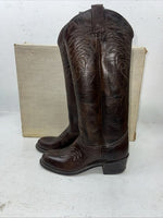 New Woman’s Brown Texas Brand Cowboy Boots. 4611 6 M. 19-99