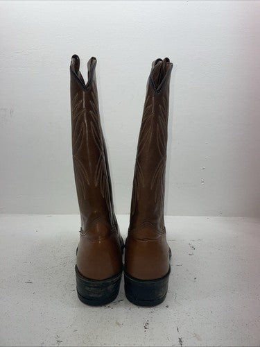 New Men’s Brown Texas Brand Cowboy Boots. 50 12 D. 10-28