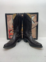 New Women’s Cherry Black Texas Brand Cowboy Boots. 4003 9 M. 15-112