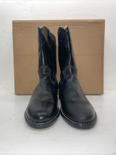 New Men’s Black Westex Cowboy Boots. 1566604 11.5 11 1/2 D. 9-46