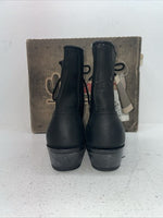 New Women’s Black Lace Up Laredo Cowboy Boots. 29-9178 9 M. 15-80
