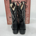 New Children’s Black Texas Brand Cowboy Boots. C105 11 D. 24-67