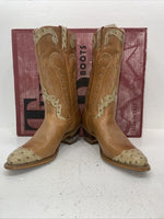 New Women’s Brown Texas Brand Cowboy Boots. L 192 8.5 8 1/2 M. 15-10
