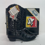 New Women’s Black Texas Brand Cowboy Boots. 4240 9.5 9 1/2 M. 17-127