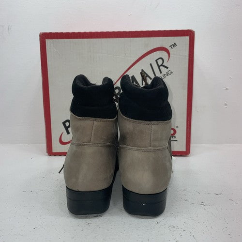 New Women’s Gray Lace Up Laredo Cowboy Boots. 28-344 10 M. 15-130
