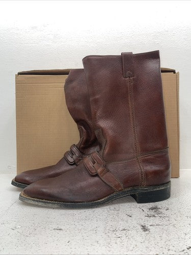 New Men’s Brown Texas Squire Cowboy Boots. 6844 11 D. 9-22