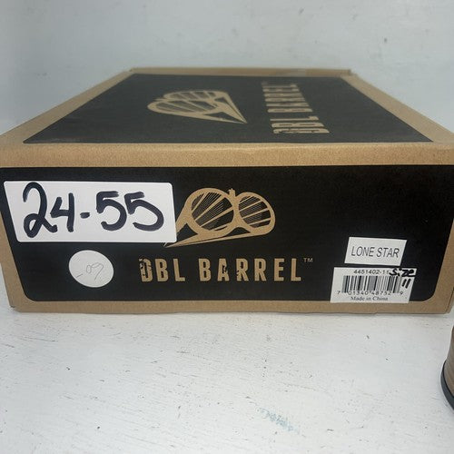 New Children’s Brown DBL Barrel Cowboy Boots. 11 D. 24-55