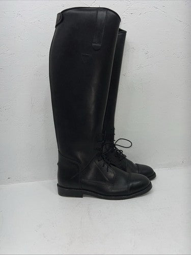 New Women’s Black Comfort Ride English Riding Boots. 23 4785 8.5 8 1/2 W. 12-30
