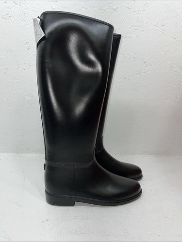 New Women’s Black DAFNA English Riding Boots. 8 W. 12-38