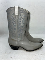 New Women’s Grey Nocona Cowboy Boots. L 88 7.5 7 1/2 A. 17-89