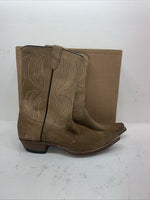 New Men’s Brown Rodeo Cowboy Boots. 5066 11.5 11 1/2 D. 9-73