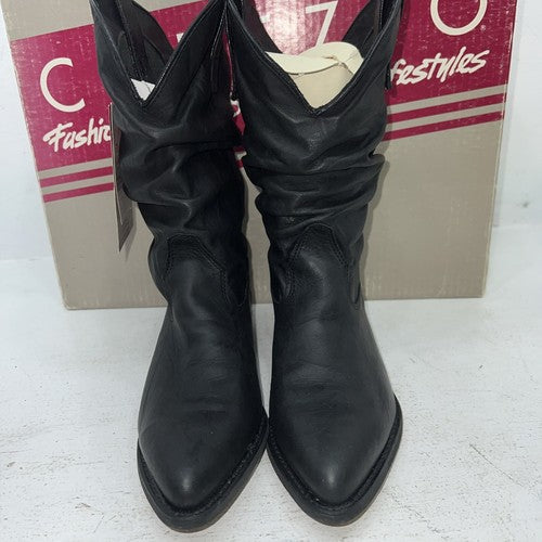 New Women’s Black Capezio Cowboy Boots. L 630 7.5 7 1/2 M. 17-47