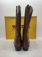 New Men’s Brown Westex Cowboy Boots. 601 11.5 11 1/2 D. 9-37
