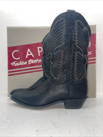 New Women’s Black Capezio Cowboy Boots. L 280 8.5 8 1/2 M. 16-98