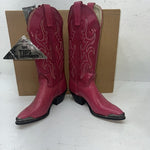 New Women’s Dark Pink Texas Brand Cowboy Boots. 4639 5.5 5 1/2 M. 20-37
