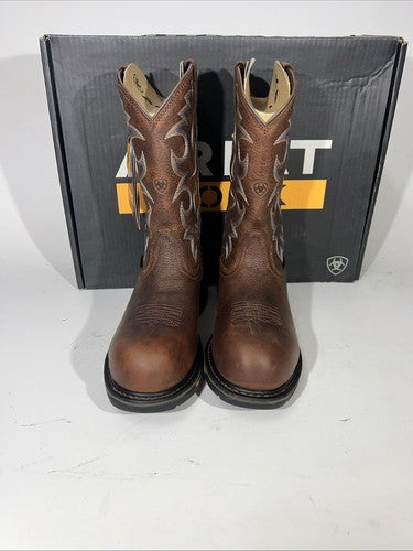 New Women’s Work Ariat Boots. Brown Colored Boot. Size 10. 16-128