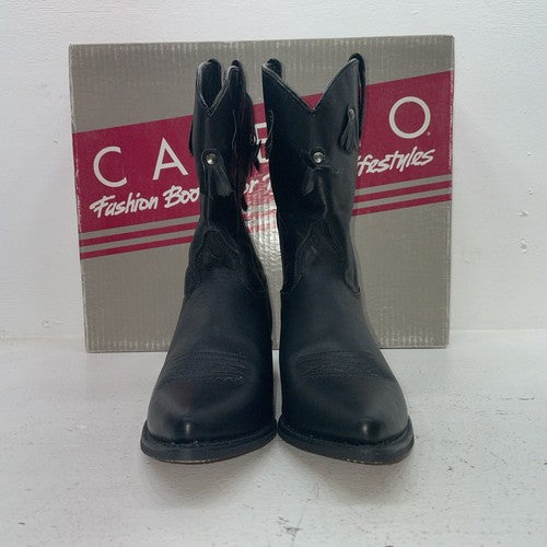 New Women’s Black Capezio Cowboy Boots. L 840 10 M. 17-126