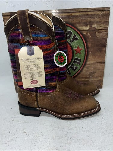 New Women’s Multicolor Laredo Cowboy Boots. 5639 7.5 7 1/2 M. 17-56