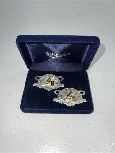 New Women’s Montana Silversmiths Kiltie With Barrel Racer Gold/silver K4BL  A-3