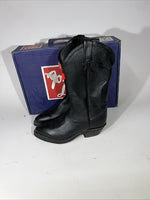 New Men’s Western Boots. Black Dominion Color Boot. 9.5 Size. 7-8
