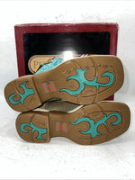 New Women’s Brown Laredo Cowboy Boots. 5957 6.5 6 1/2 M. 19-126