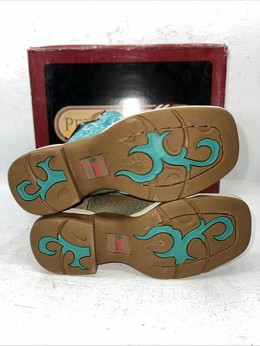 New Women’s Brown Laredo Cowboy Boots. 5957 6.5 6 1/2 M. 19-126