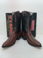 New Men’s Brown Texas Brand Cowboy Boots. 5101 12 D. 9-50