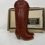 New Women’s Brown Fashion Capezio Cowboy Boots. L463 5.5 5 1/2 M. 20-16