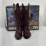 NEW Women’s Maroon Nocona Brand Cowgirl Boots. Size 8D. 2-7