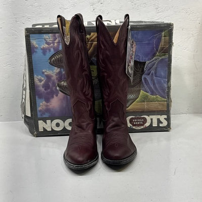 NEW Women’s Maroon Nocona Brand Cowgirl Boots. Size 8D. 2-7