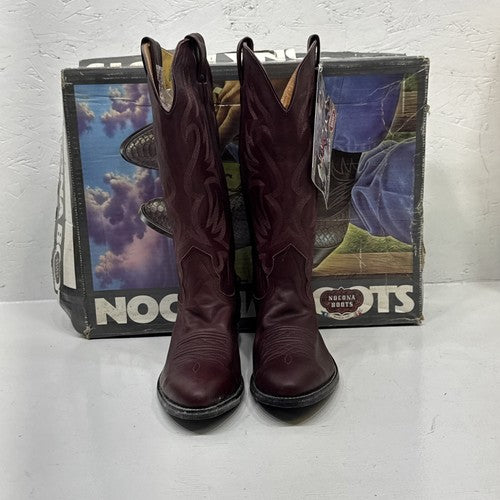 NEW Women’s Maroon Nocona Brand Cowgirl Boots. Size 8D. 2-7