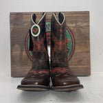 New Women’s Brown Laredo Cowboy Boots. 5675 9.5 9 1/2 M. 15-147