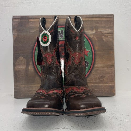New Women’s Brown Laredo Cowboy Boots. 5675 9.5 9 1/2 M. 15-147