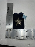New Women’s Montana Silversmiths Silver Star Coat Pin. SP1 A-20