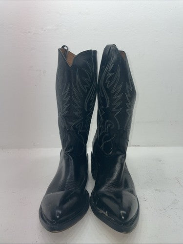 New Men’s Black Acme Cowboy Boots. 4710 11.5 11 1/2 D. 9-80