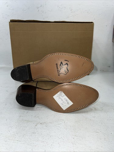 New Women’s Tan Texas Brand Cowboy Boots. 4906 7 B. 18-39