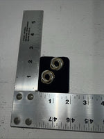New Women’s Montana Silversmiths Gold Silver Knot Hoop Earrings. ER415 A-38