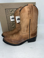 New Children’s Tan Smoky Mountain Cowboy Boots. 3051 C 11.5 11 1/2. 24-113