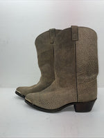 New Men’s Brown Texas Brand Cowboy Boots. 7649 11.5 11 1/2 E E. 9-42